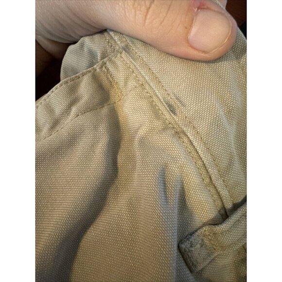 GAP Cargo Heavyweight Pant Men 35/32 Tan Y2K Retro Grunge Gorpcore Baggy 2008 - Picture 10 of 10